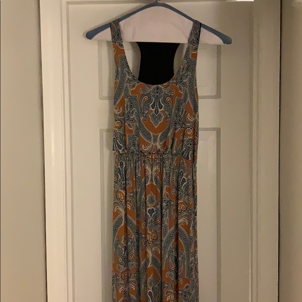 Printed Maxi Dress